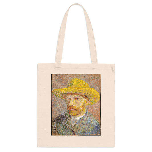 Autoritratto con cappello di paglia